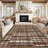 Modern Striped Area Rug Area Rug Washable Rugs Stain Resistant Easy Cleaning Non Slip Floor Cover Ultra Carpet for Home Decor-142167056-142167062