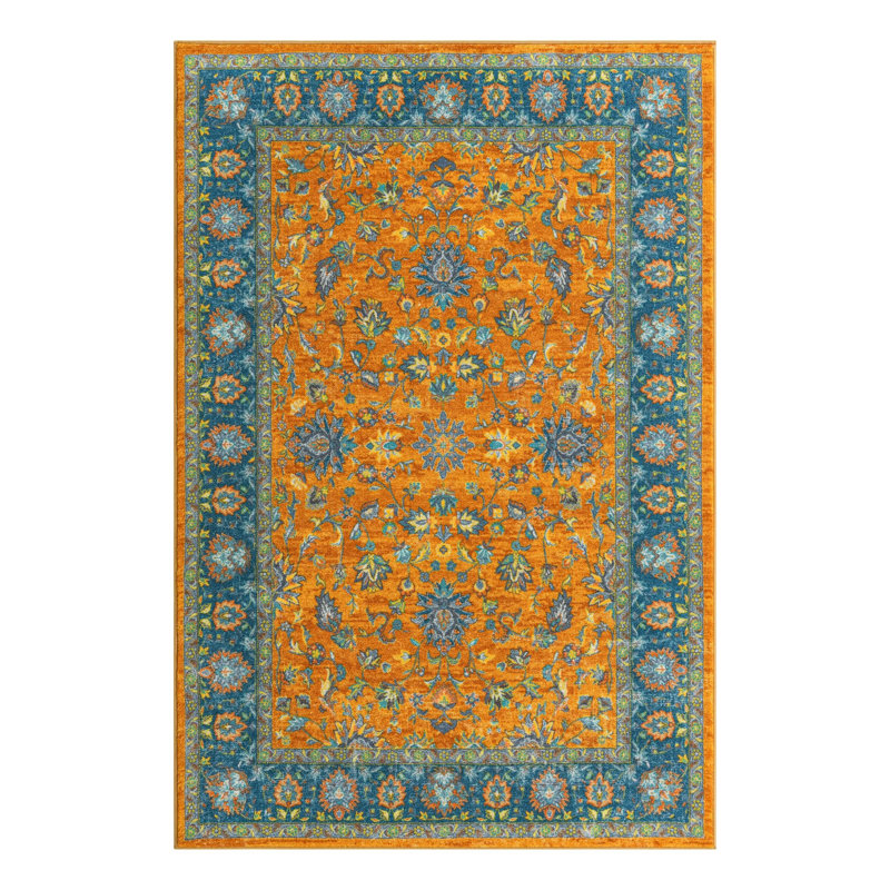 Oriental Indoor Rug, Rectangle 5'3" x 7'9"