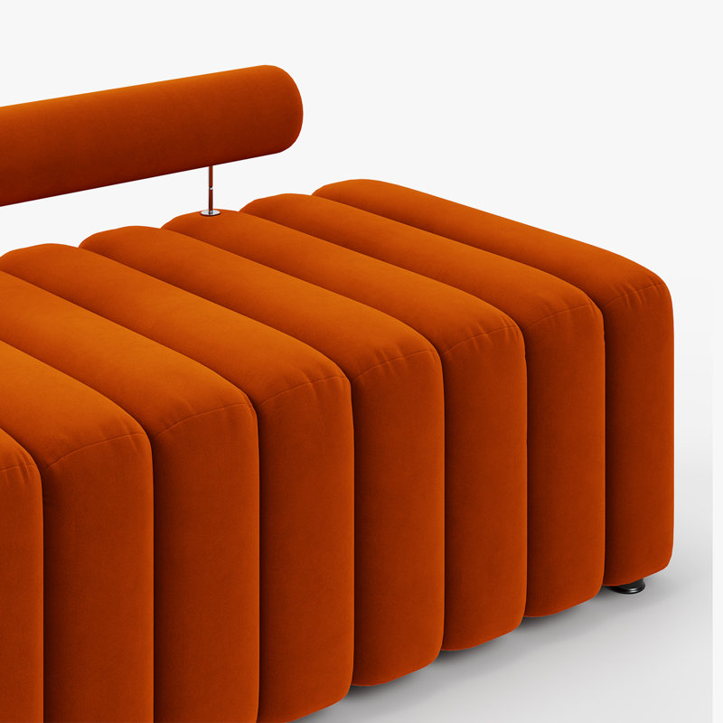 Entryway Bench with Adjustable Backrest,Tufted Soft Bench