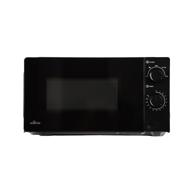 Willow 44.5cm 20m³ L Countertop Microwave, Black