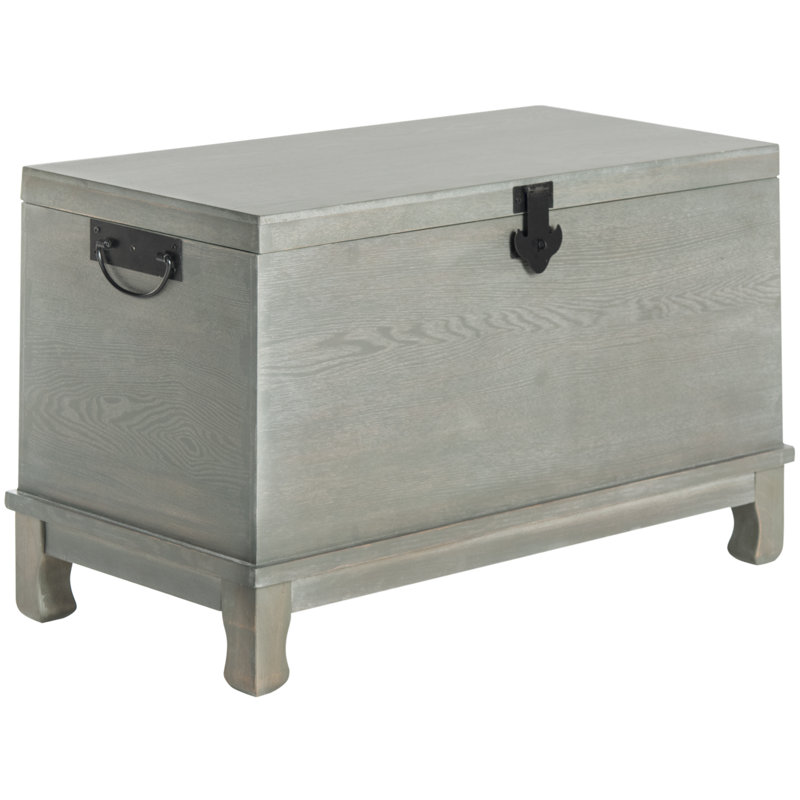 Table basse avec rangement Farnham, Gris cendré