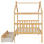Lit simple en bois avec tiroirs, lit simple (ANCIEN SKU: WF300799AAN)-129408946