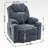 Navi Upholstered Heated Massage Chair-538923999