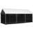 MaxAP ShelterLogic Black Fabric Screen for Canopy
