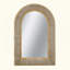 Miroir arqué tissé