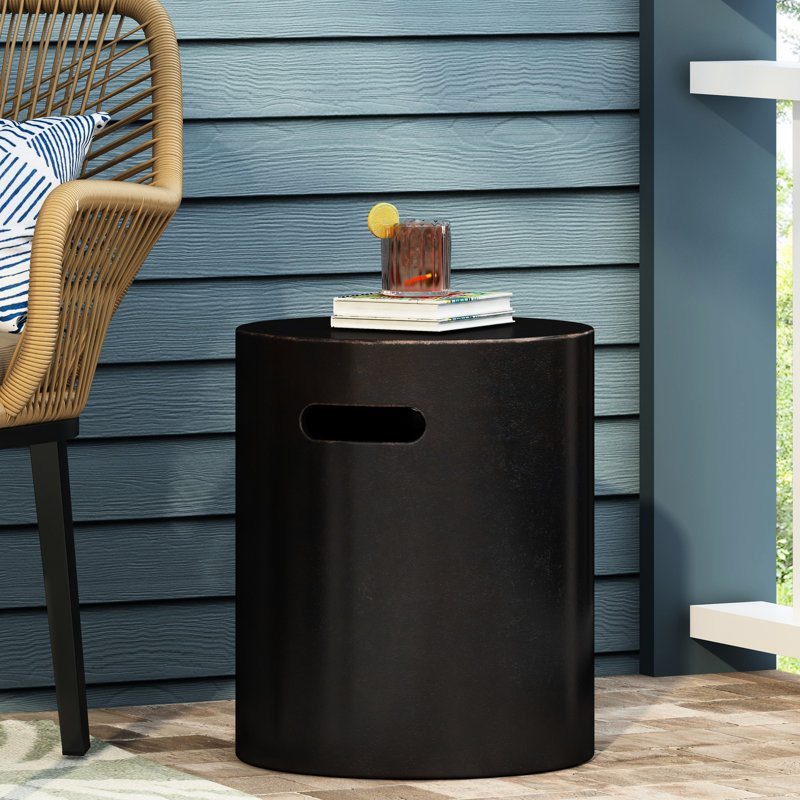 Support extérieur en béton avec élégance - bureau simple et attrayant pratique moderne