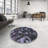 Wool Abstract Indoor Rug-41278377