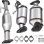 Catalyseur, pot d'échappement 3 pièces en acier inoxydable, haut débit, pour Traverse 09-17 3,6L V6 / Buick Enclave 07-10 / GMC Acadia 07-17 / Perspectives 3,6L 07-10 (Conforme EPA)