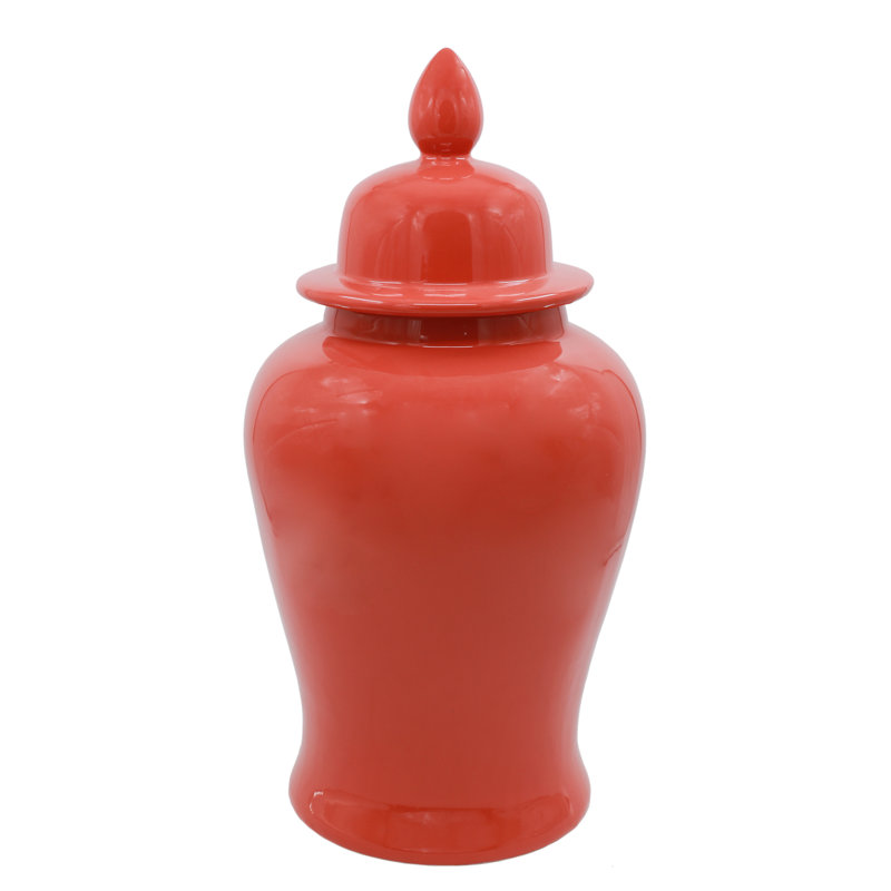 ITALIAN CAYENNE JAR, Dark Orange