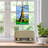 14.5"H Eiffel Tower Stained Glass Window Panel