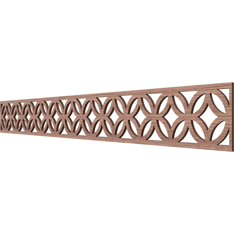 Moulure Crosby, H 6 po x l 46,5 po x P 0,375 po, Noyer