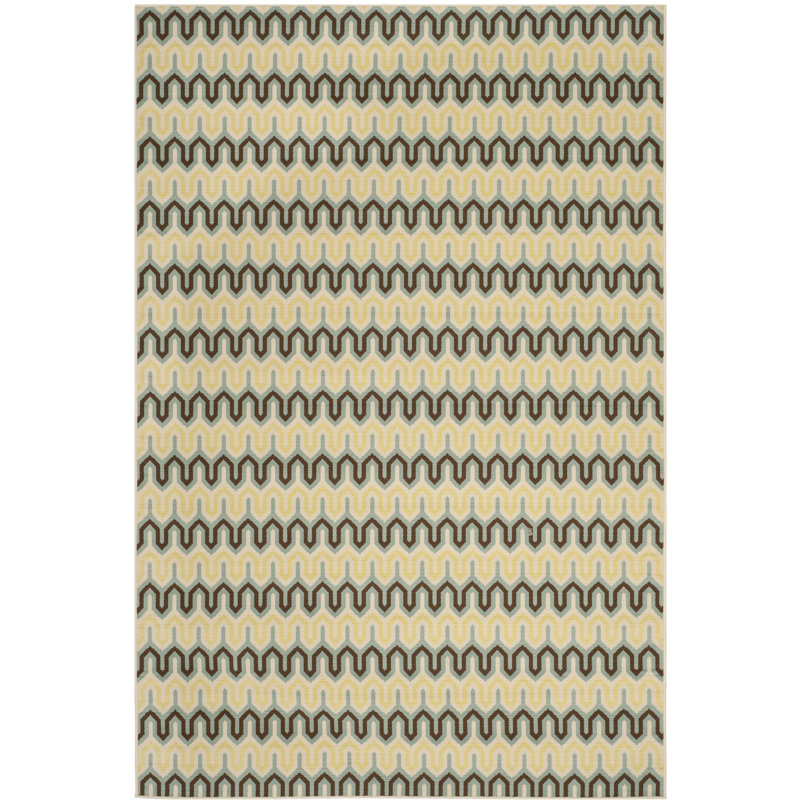 Kelston Performance Geometric Rug, Rectangle 6'7" x 9'6"