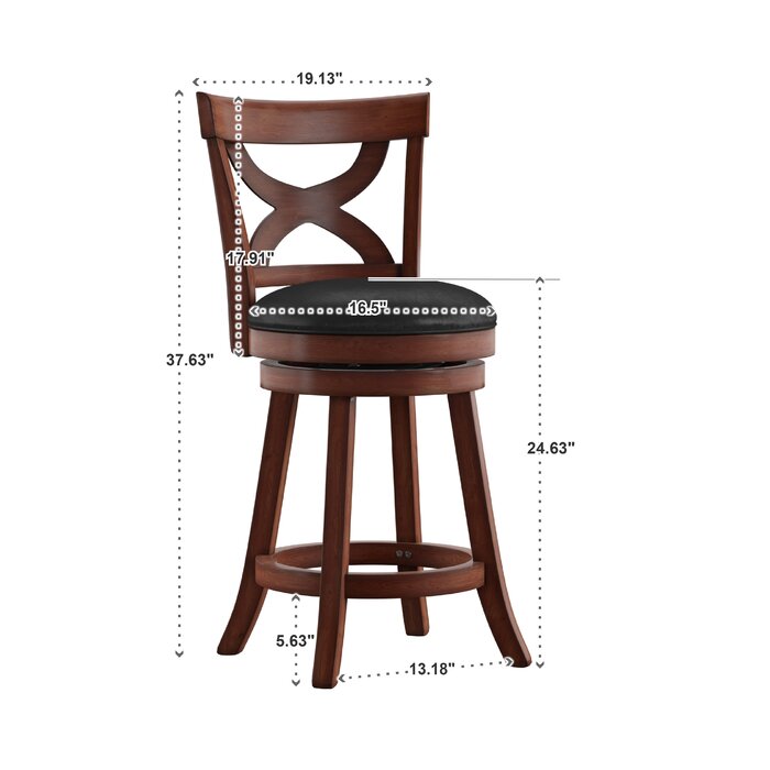 Andover Mills™ Aislinn Swivel Stool & Reviews | Wayfair