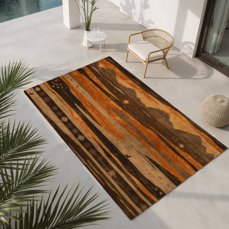 Tapis intérieur et extérieur Blush Vista, Rectangle 1 pi 6 po x 2 pi 6 po