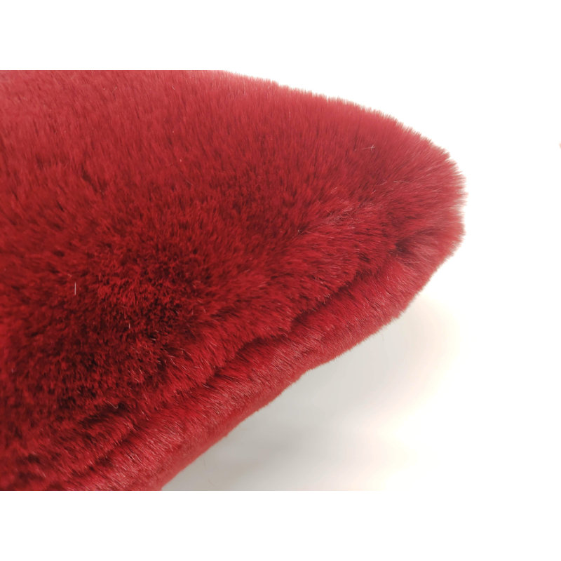Eaker Square Cushion, Red