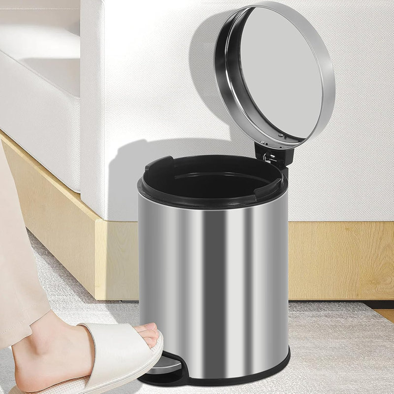 Step On Kitchen Trash Can - 1.6 Gallons