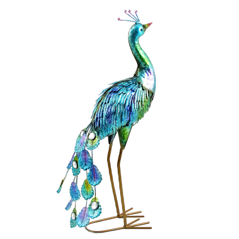 Ensemble de statue 2 pièces peacocks Wheaton