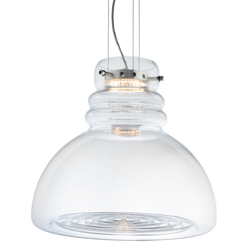 Torino 1-Light Pendant, Clear