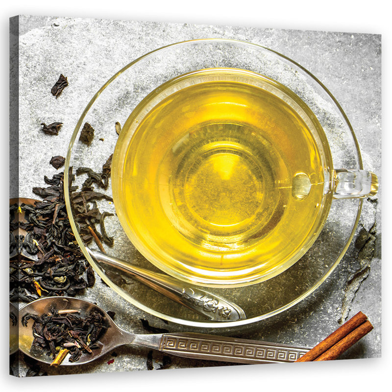 Mural, Aromatic Tea - No Frame Print on Canvas, 30cm H x 30cm W