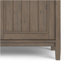 Lev - Armoire de rangement moyenne - Brun fumé