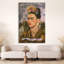 Autoportrait dédié au Dr Eloesser par Frida Kahlo, toile tendue avec châssis-1017831407