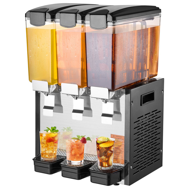 Distributeur de boissons commercial 10L X 3 réservoirs