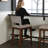 Bar Stools Set of 2,Upholstered Counter Height Bar Stools,Modern Counter Stools with Wood Legs for Kitchen Island Dining Room Bar,Brown