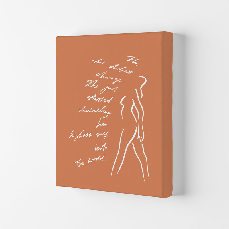 No She Didnt Change Sketch by Planeta444 - Print, No Framed, 30cm H x 21cm W x 1cm D
