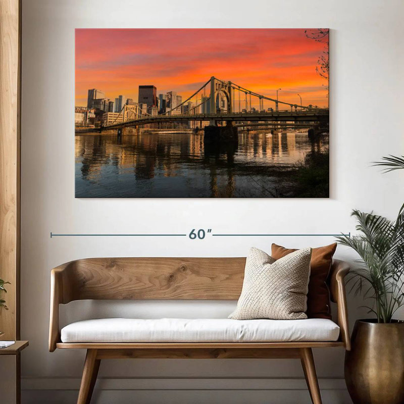 Nicci Urban Pittsburgh Sunset Skyline