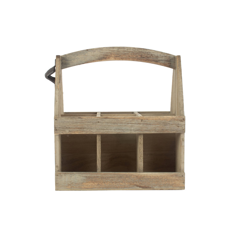 Traub 6 Beer Bottle Carrier with Bottle Opener