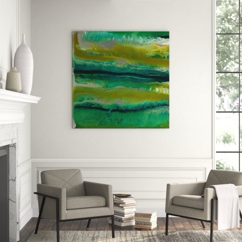 Trifle IV Painting by Danielle Davis, Outdoor, 36" H x 36" W x 1.5'' D