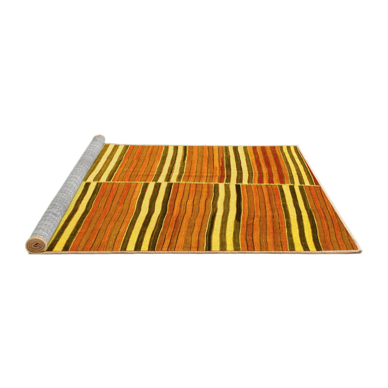 Performance Striped Indoor Rug, Square 6'