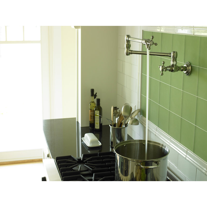 Chesterfield Pot Filler, Polished Chrome