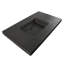Newterra Concrete Handmade Rectangular Console Bathroom Sink-70734340-68489957