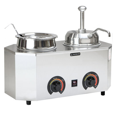 Paragon International Stainless Steel Condiment Dispenser & Holder Buffet Accessory