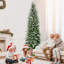 L'arbre de Noël en flocons de Noël Holiday