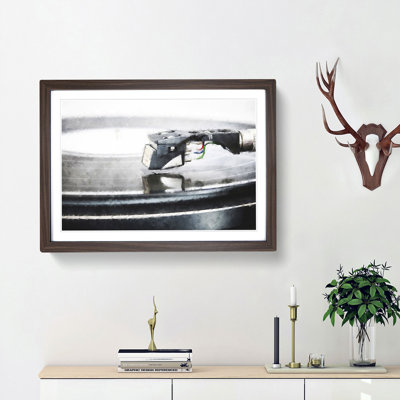 Needle of the Record Player - Picture Frame Graphic Art Print