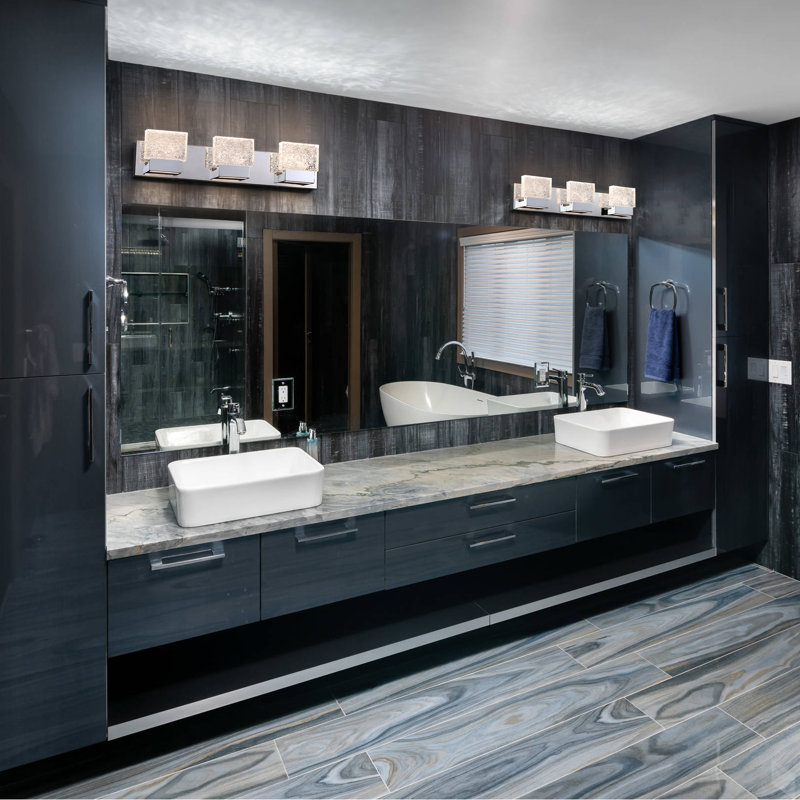 3 - Light Dimmable LED Vanity Light
