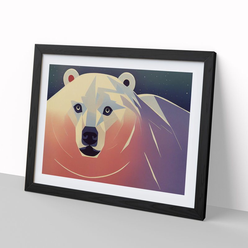 Polar Bear - Single Picture Frame Print