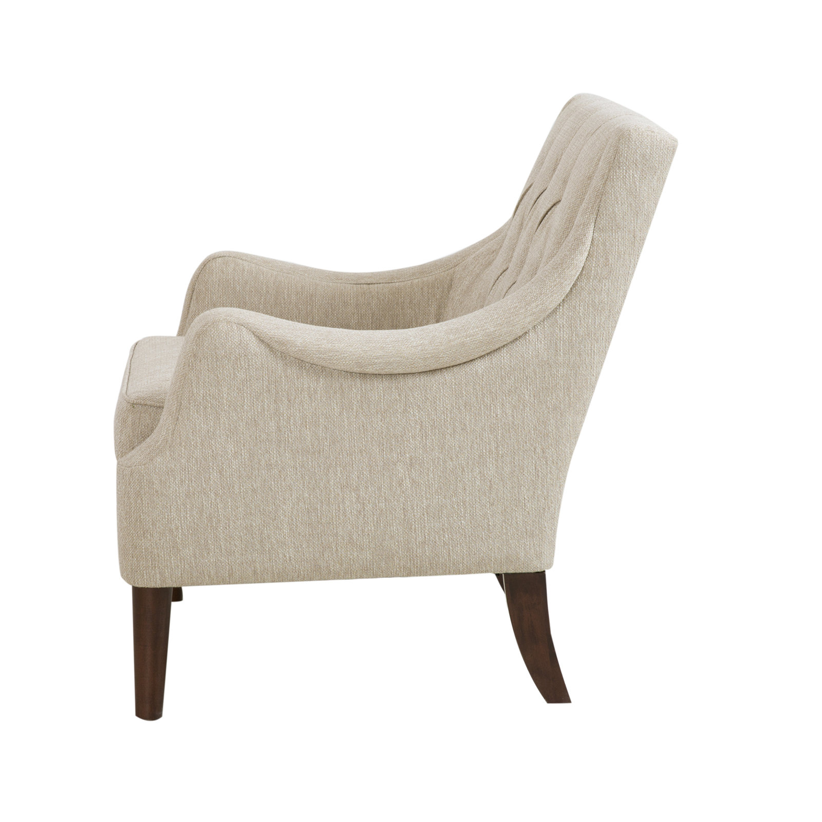 Anatonia Wingback Chair, Beige