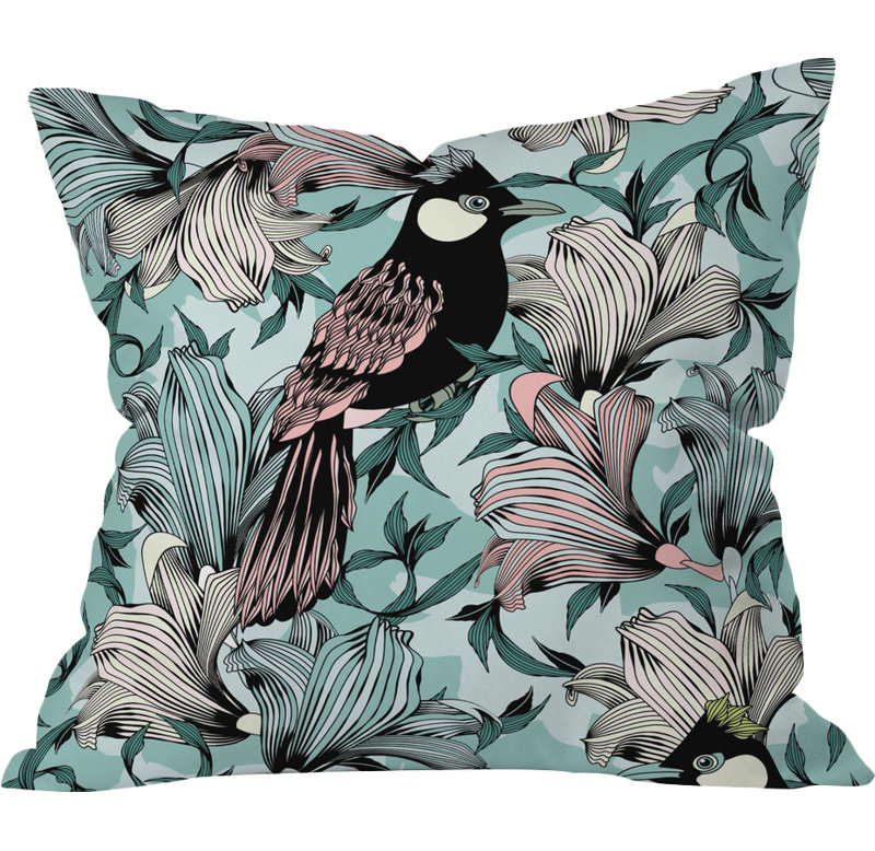 Polyester Throw Pillow, 20" x 20"