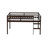 Full Rubber Wood Loft Bed With Ladder,Espresso-1883117770-1883117773