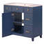 Ensemble de meuble-lavabo avec lavabo 36 po, lavabo simple, meuble-lavabo avec porte à fermeture douce et tiroir 36 po-371555727-371555726