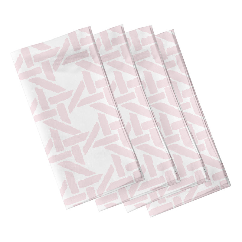 Ensemble de serviettes 4 pièces Josefien, Rose