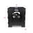 Black Stainless Steel Wood Burning Fire Pit