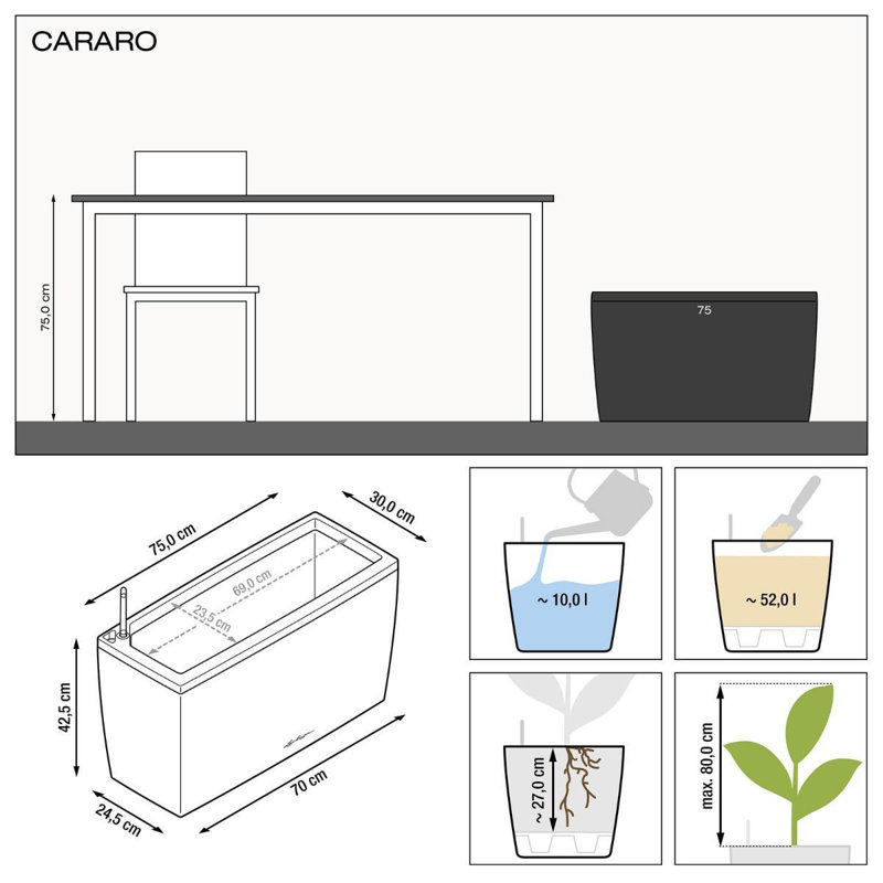 Cararo Pot Planter