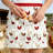 12 Pocket Egg Collecting Apron, Farmhouse Style Egg Carrying Apron For Chicken Duck Eggs, 20x18.1in Multicolor-652056500