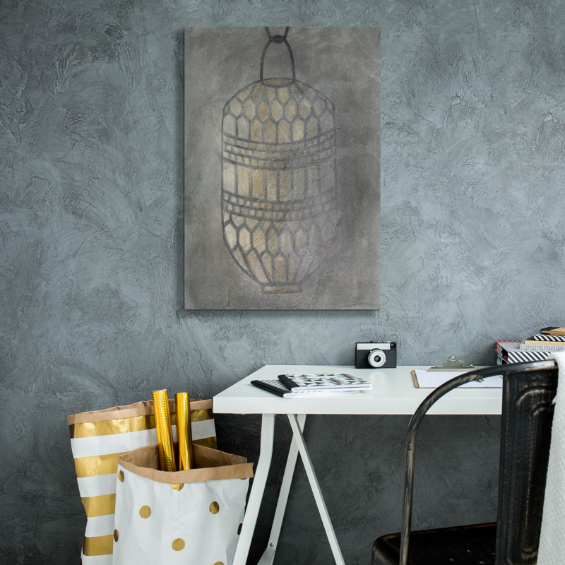  «Crepe Lantern 2» par Vanna Lam, art mural sur toile, 18 po x 26 po, H 26 po x l 18 po