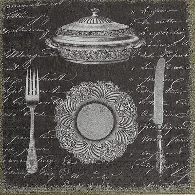 Paper Floral Napkin