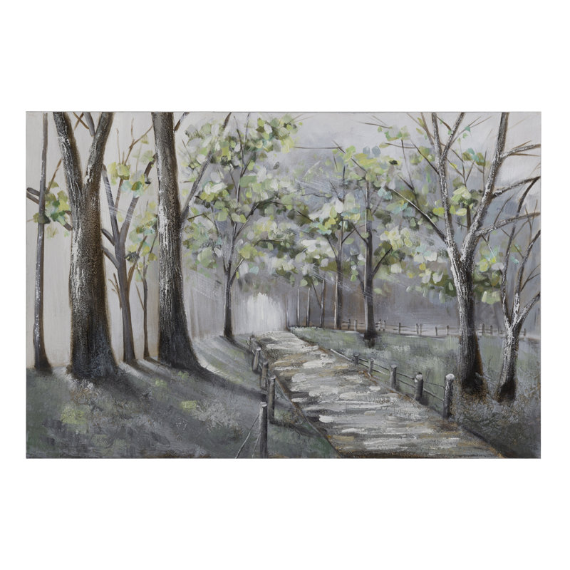 " Lighted Path II " Painting Print